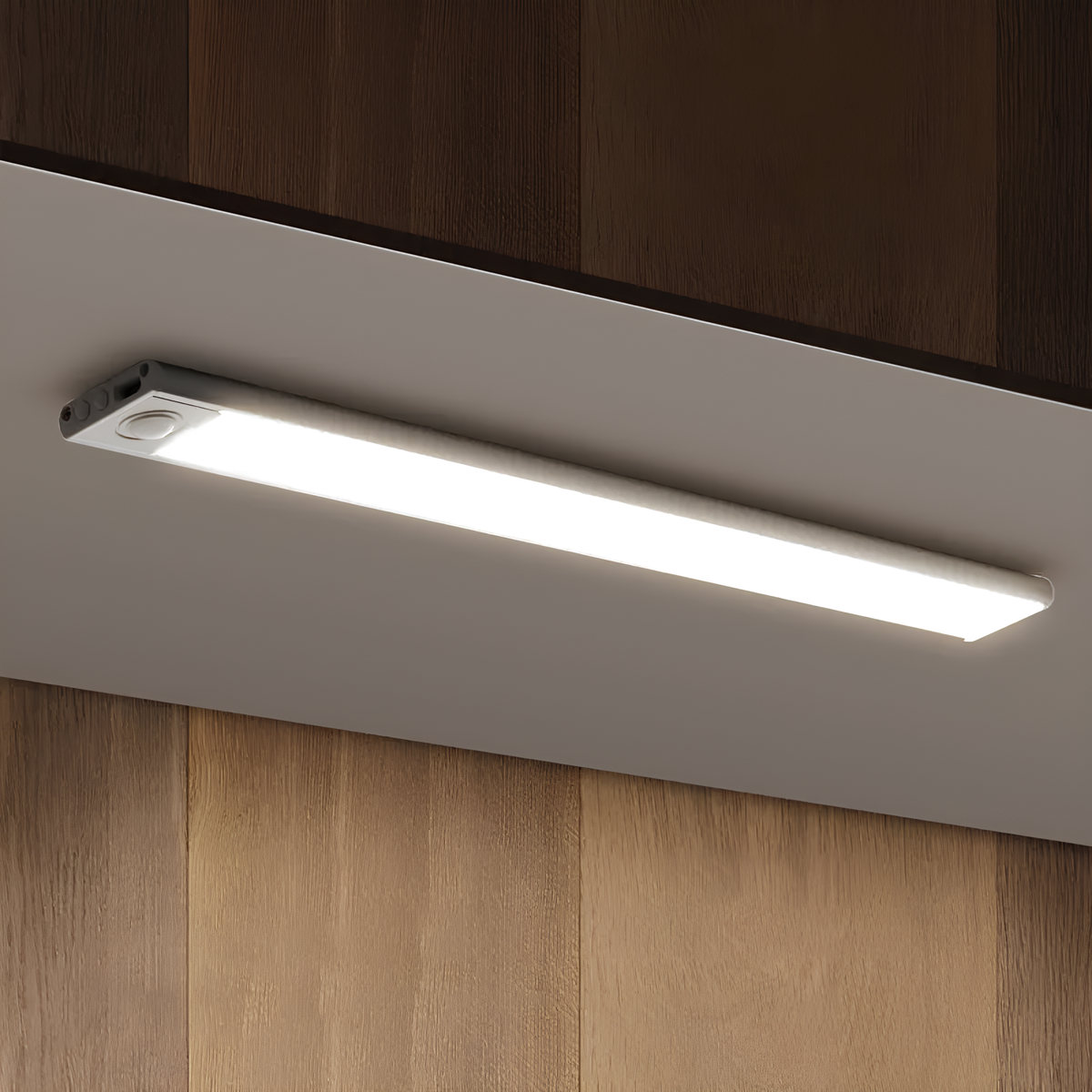 Barra de luz recargable inalámbrica con LED activado por movimiento para uso en interiores