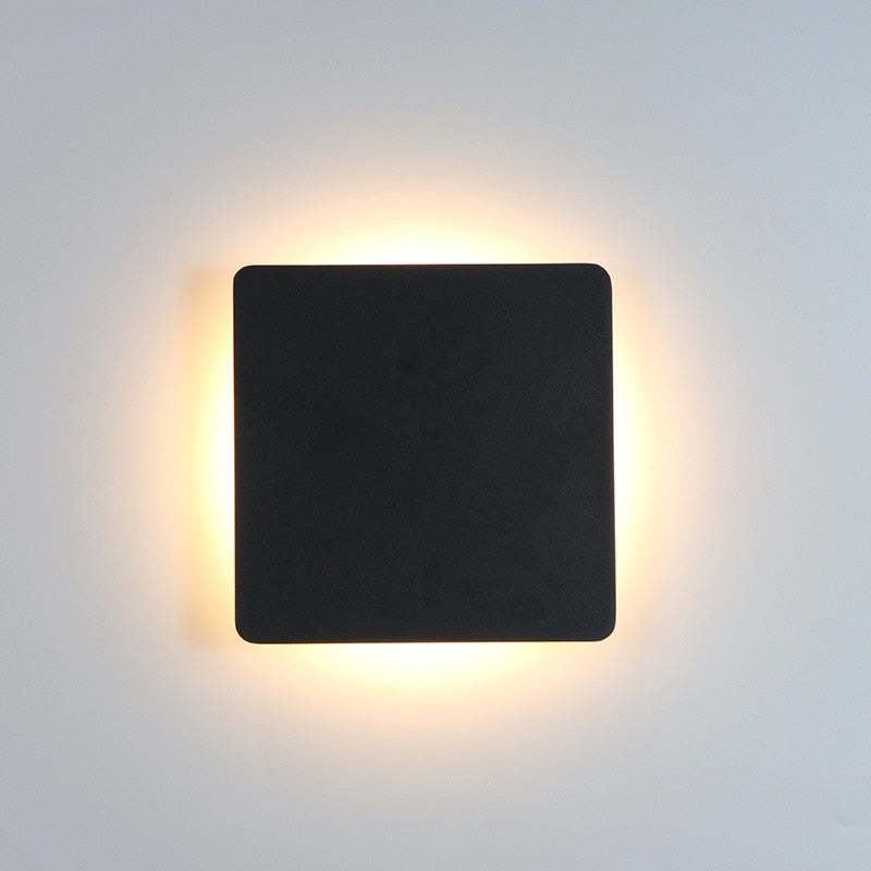 Luz de pared exterior LED con iluminación hacia arriba y hacia abajo