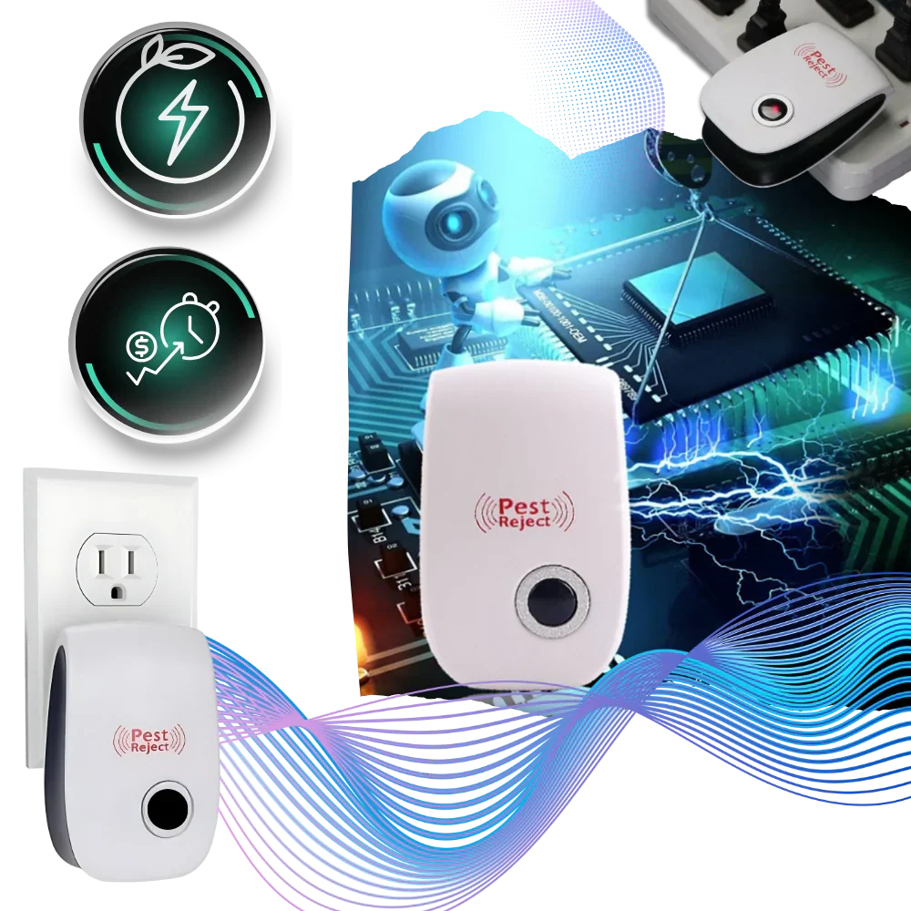 Energy Efficient Ultrasonic Pest Repeller - product detail 2