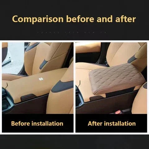 Leather Car Armrest Box Pad (Universal style) - product image 5