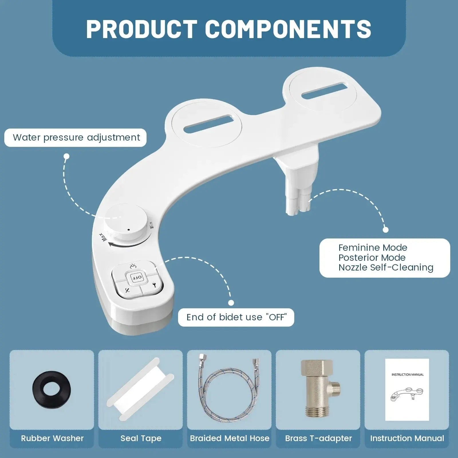 Toilet Bidet Attachment - product image 6