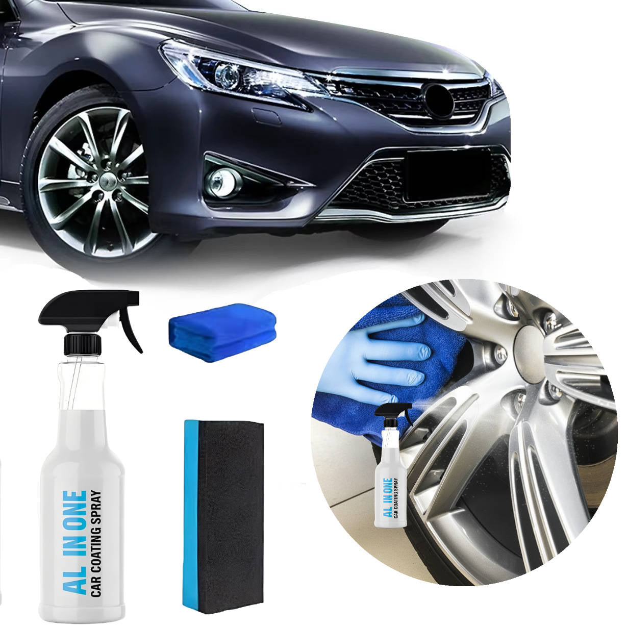 NOMOVA All in One Car Coating Spray