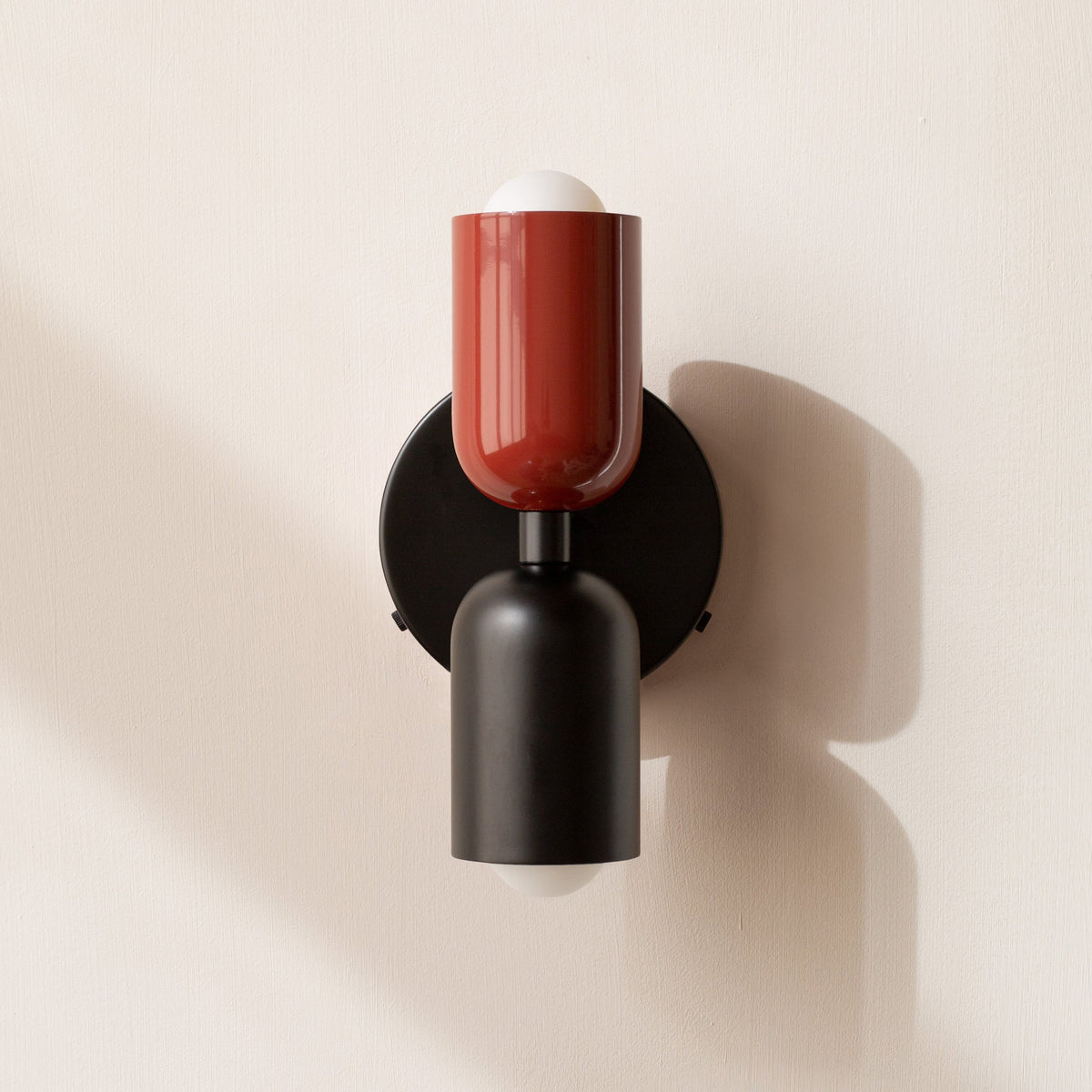 Lámpara de Pared de Estilo Vintage con Doble Cabezal Ajustable para Interior