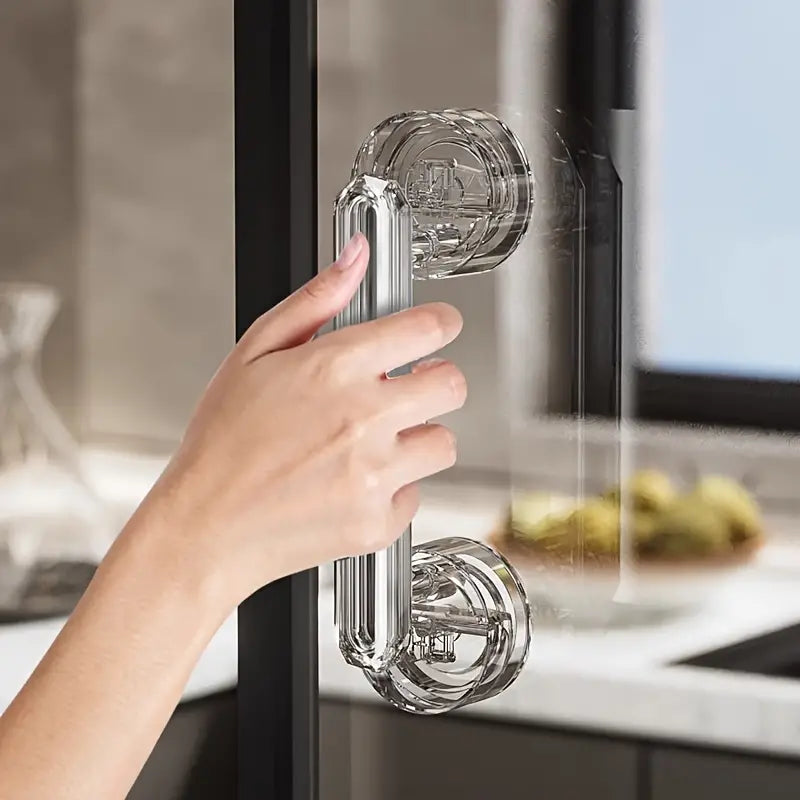 Door Handle With Suction Cup For Practical Handling - product detail 2
