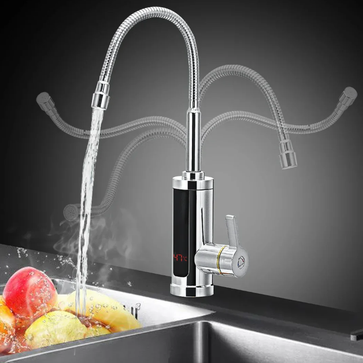 Kitchen hot water tap with 3000W power - product detail 5