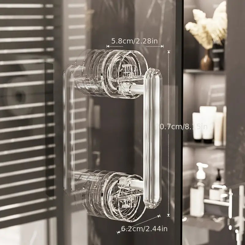 Door Handle With Suction Cup For Practical Handling - product detail 6