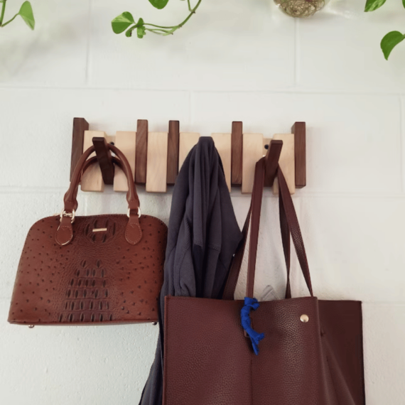 Handmade Wooden Coat Rack - product image 5