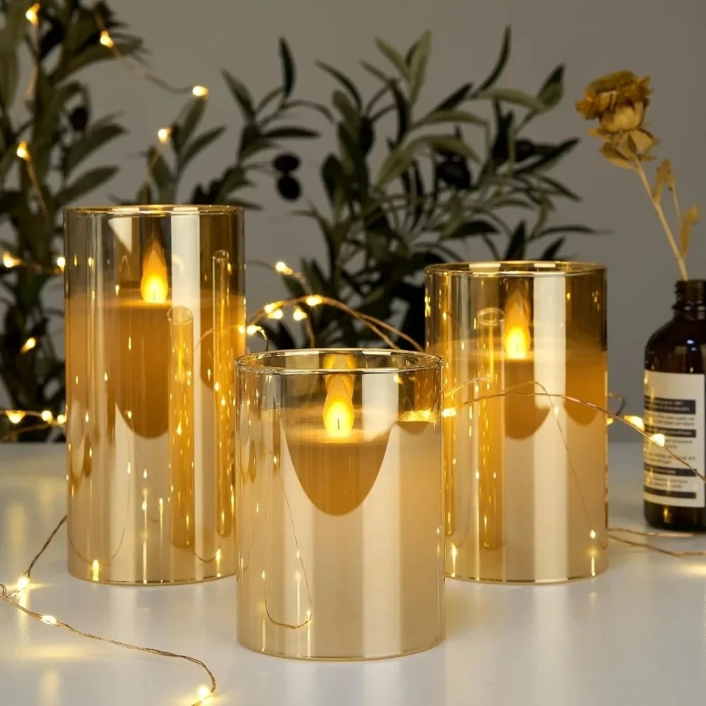 Realistic Flameless Candles With Remote - product detail 8