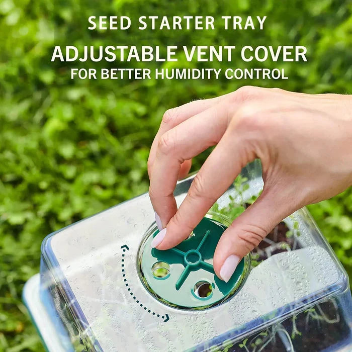 Household New Nursery Pot With Lamp - Plant Seed Starter - product detail 4