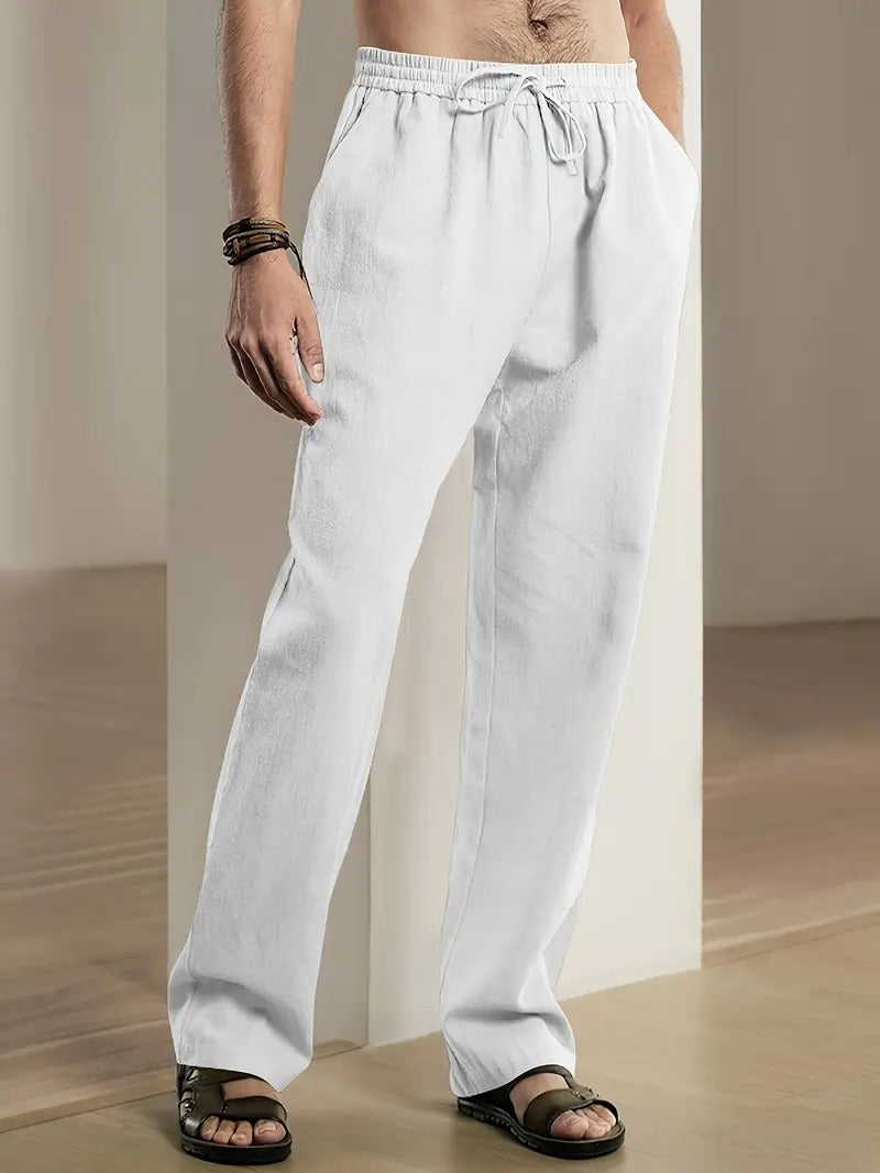 Baggy Linen Pants For Men - product image 1