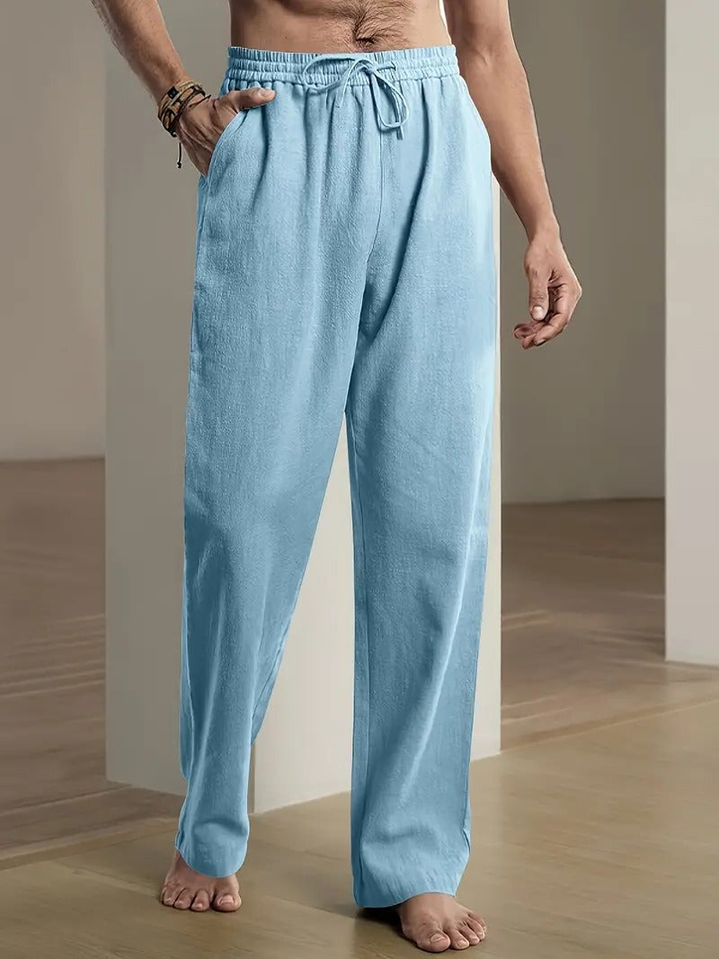 Baggy Linen Pants For Men - product image 5