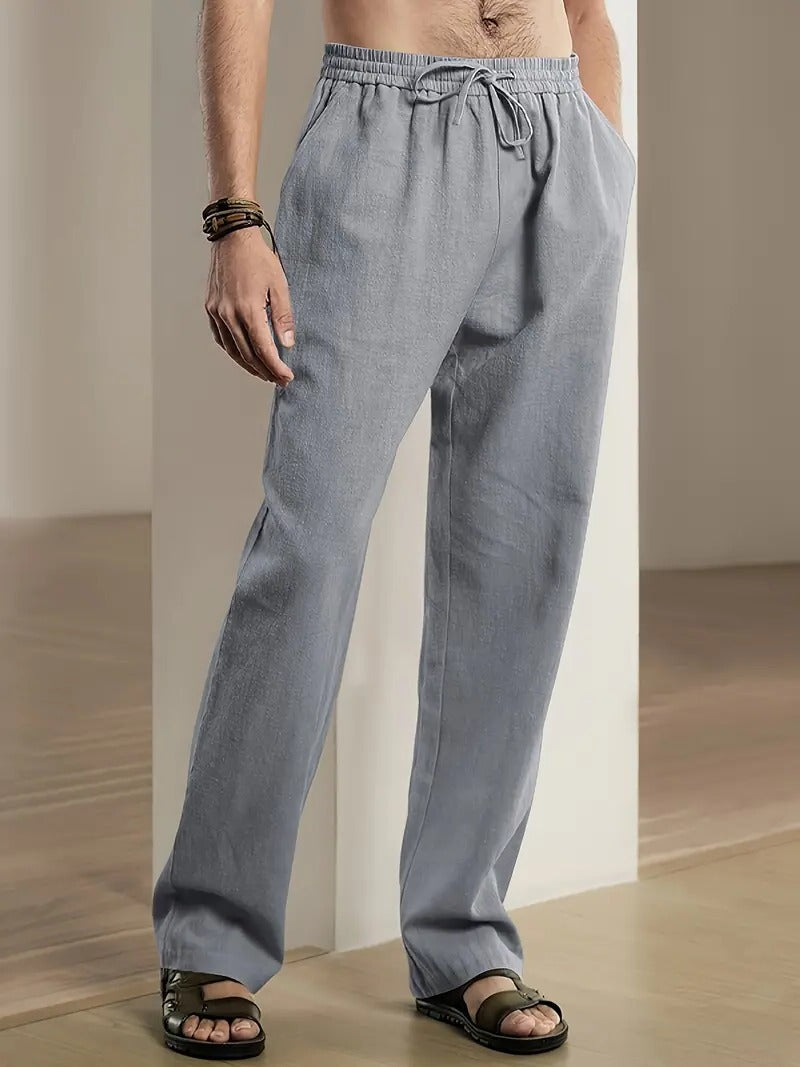 Baggy Linen Pants For Men - product image 6