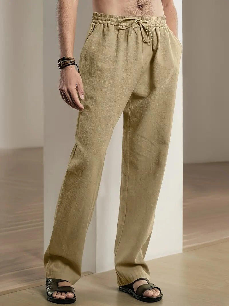 Baggy Linen Pants For Men - product image 7