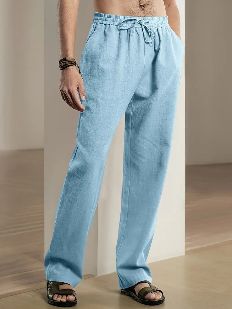 Baggy Linen Pants For Men - product image 8