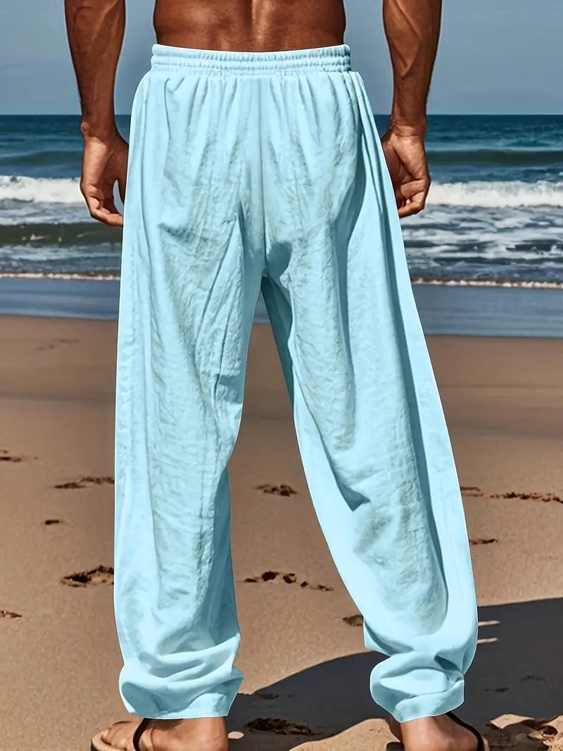 Baggy Linen Pants For Men - product image 9
