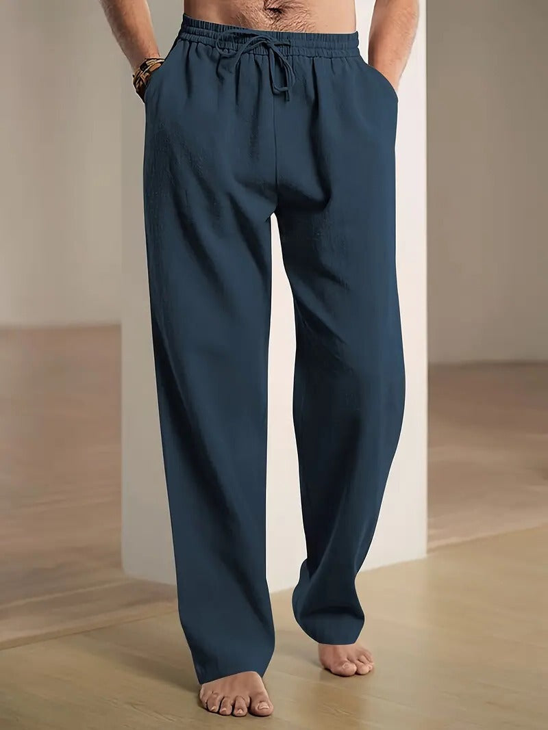Baggy Linen Pants For Men - product image 12