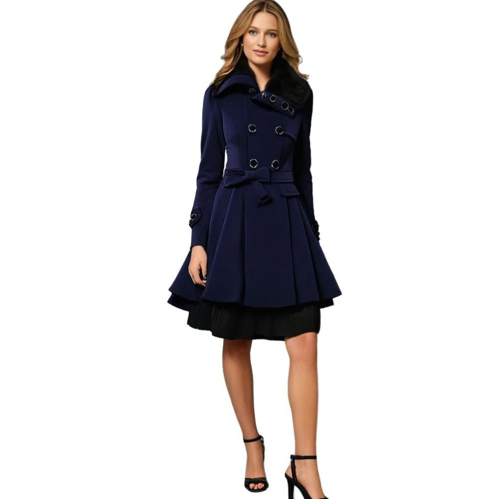 Warm and Long Winter Coat For Women - product detail 11