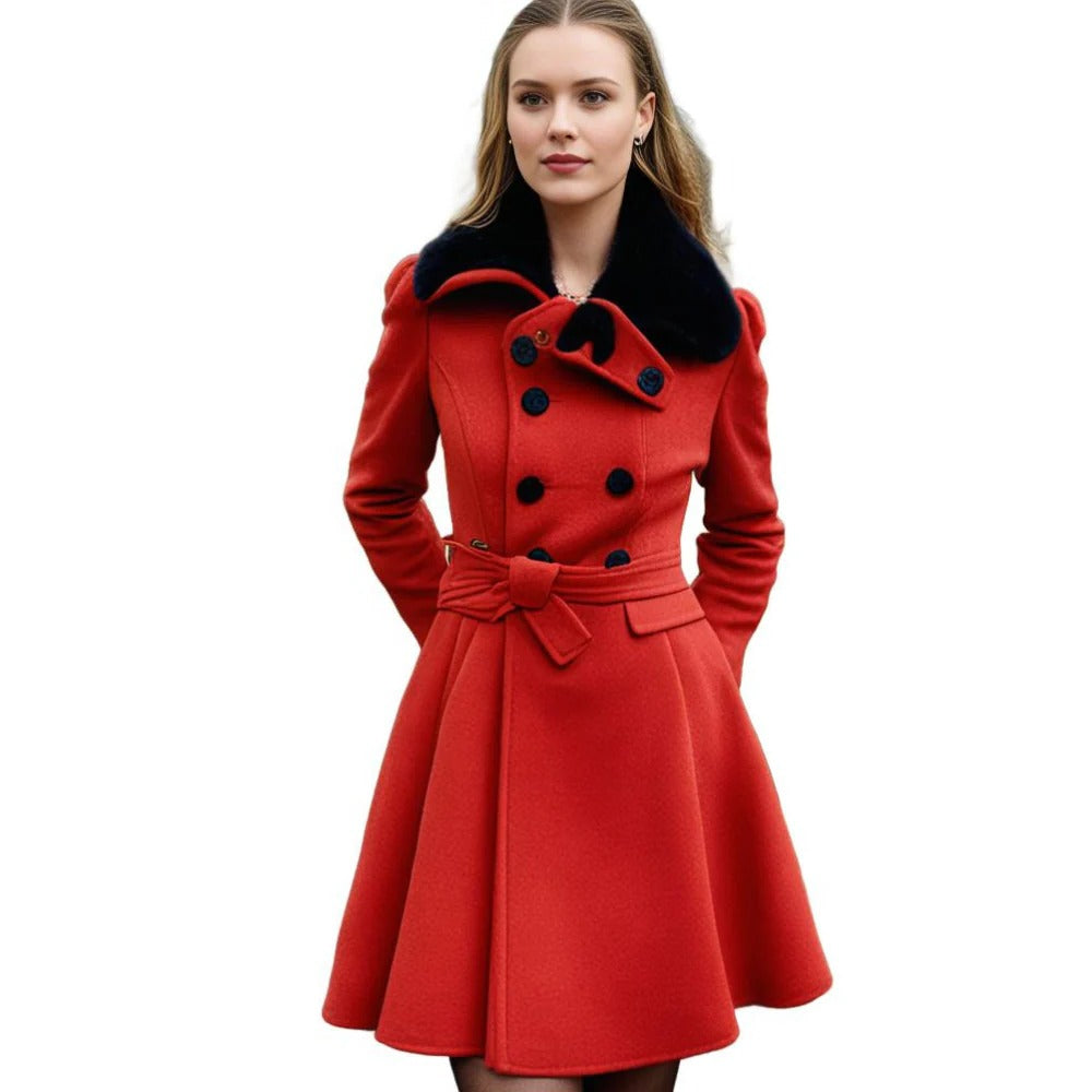 Warm and Long Winter Coat For Women - product detail 12
