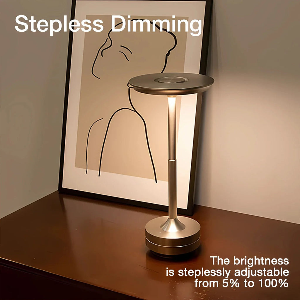 Cordless Table Lamp with Touch Control & Modern Nordic - product detail 5