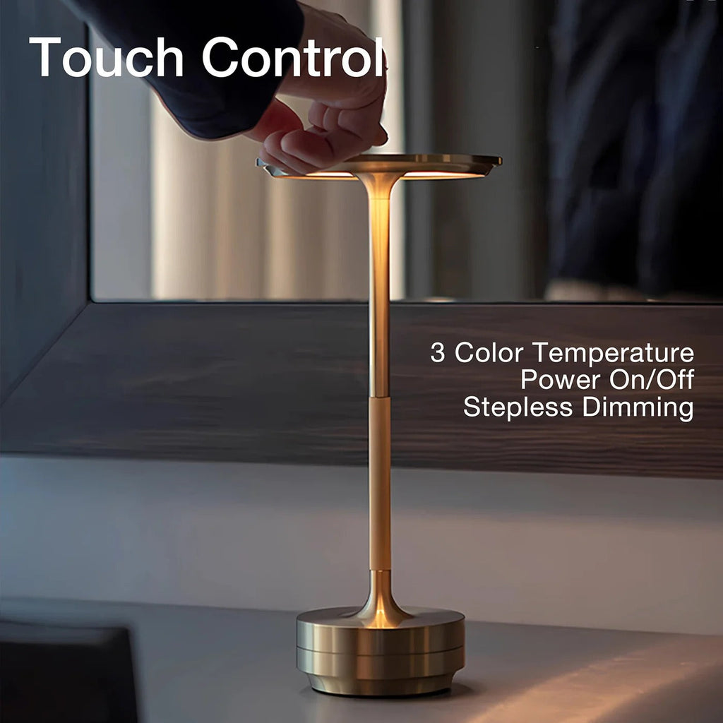 Cordless Table Lamp with Touch Control & Modern Nordic - product detail 9
