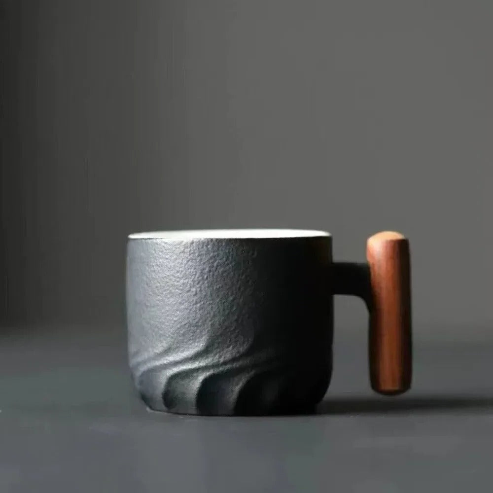 NOMOVA Vintage Espresso Cups With Wooden Handle