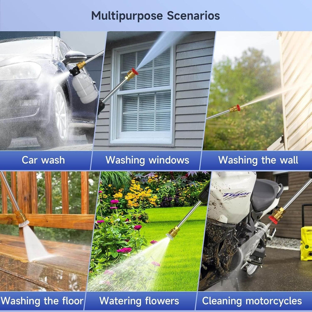 Cordless High Pressure Washer with 2 Batteries - product detail 8