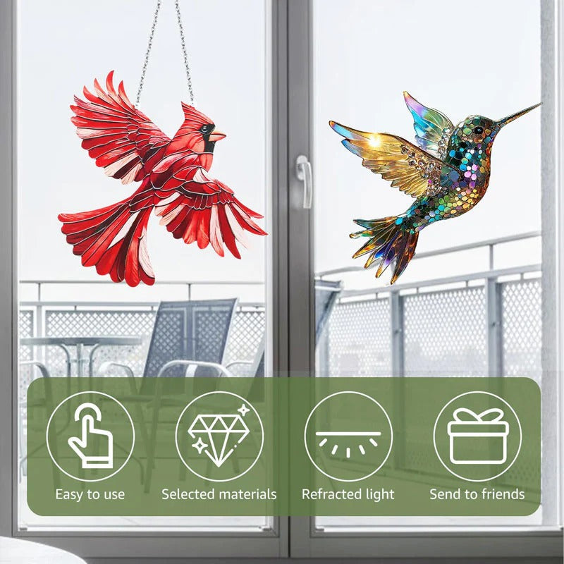 Hummingbird Suncatcher - product detail 8