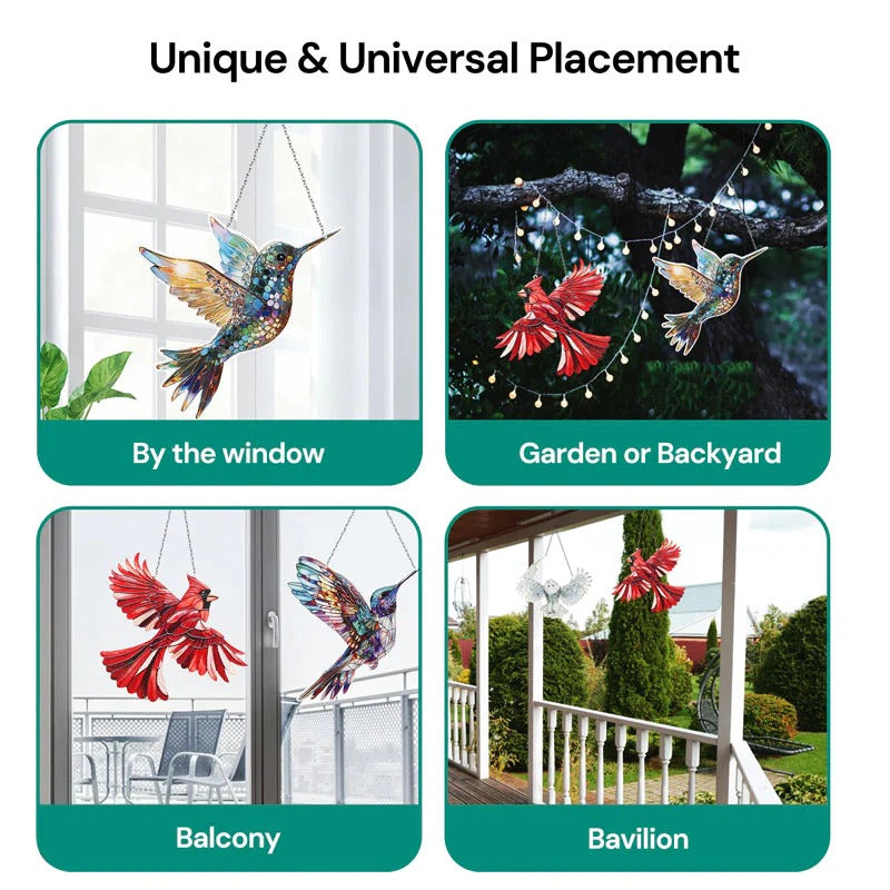 Hummingbird Suncatcher - product detail 9
