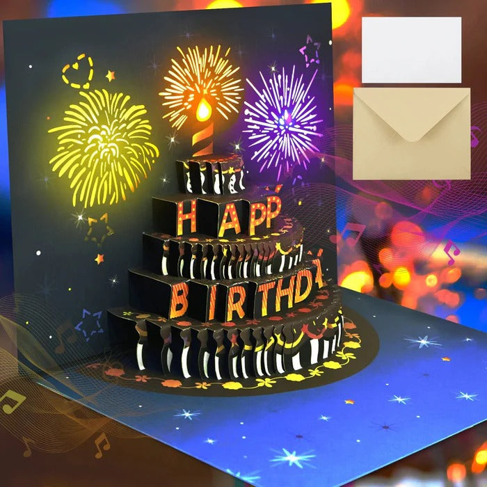 NOMOVA Pop-Up Birthday Card