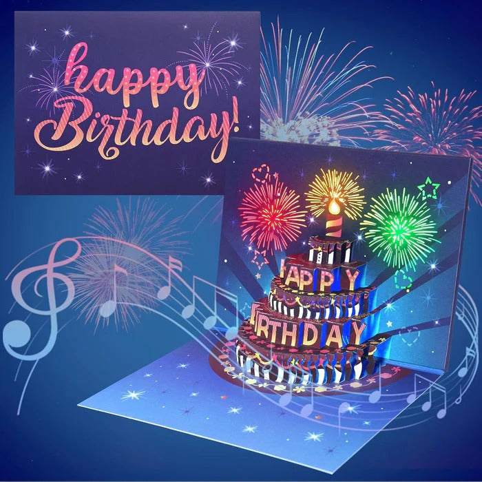 Pop-Up Birthday Card - product detail 3