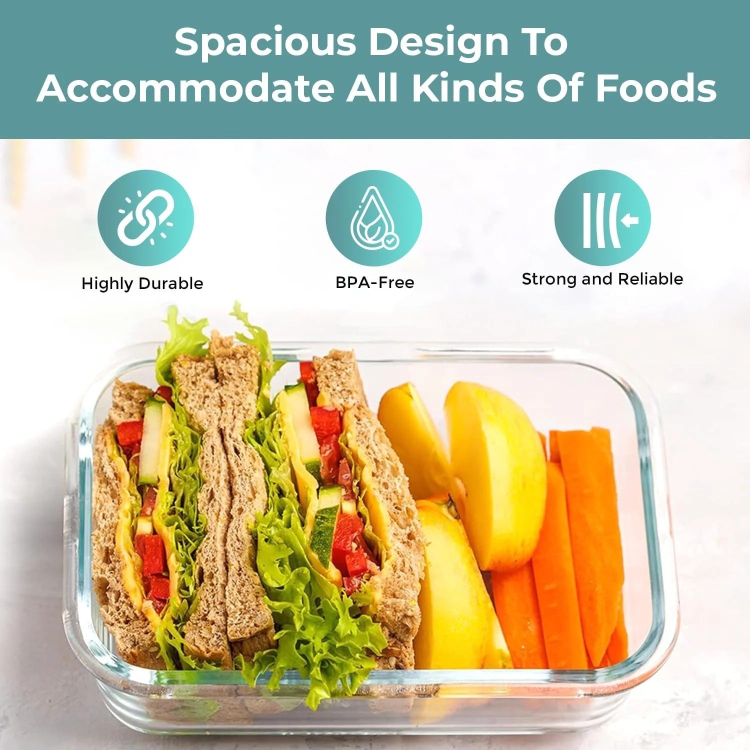 35-piece food storage container set - product detail 3