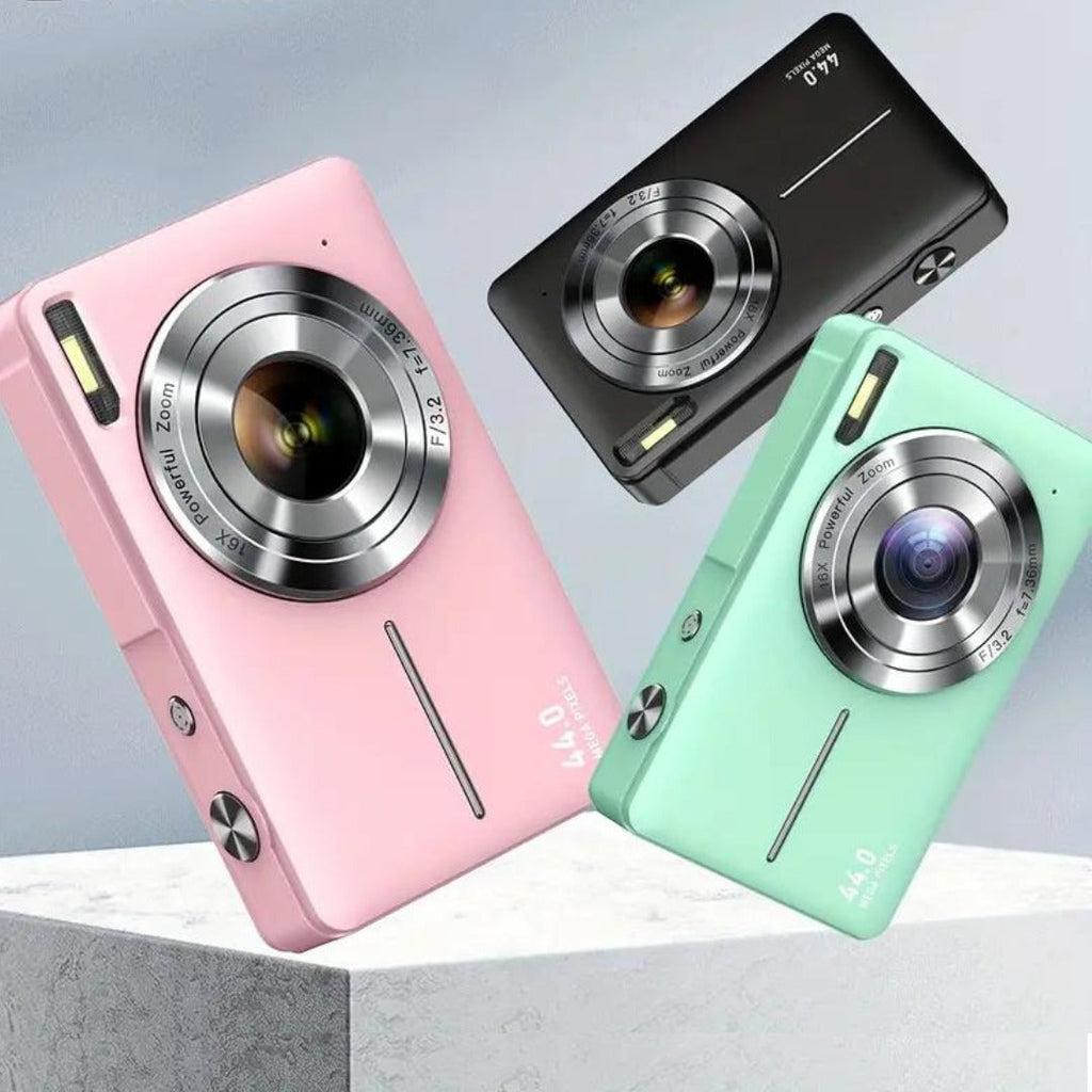 Compact Digital Camera with Retro Design - product detail 4