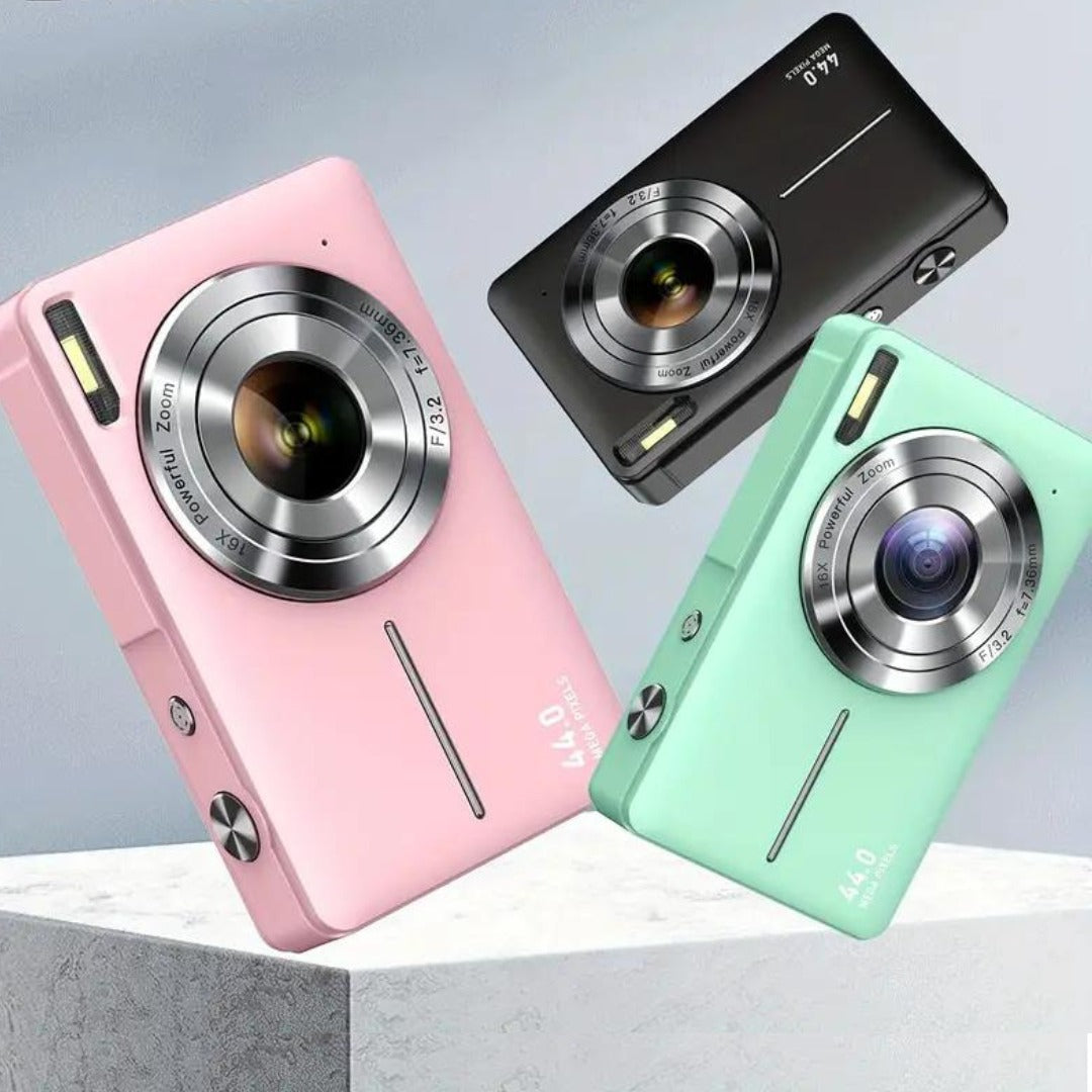 Compact Digital Camera with Retro Design - product detail 4