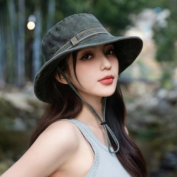 Wide Brim Outdoor Hat - product detail 5