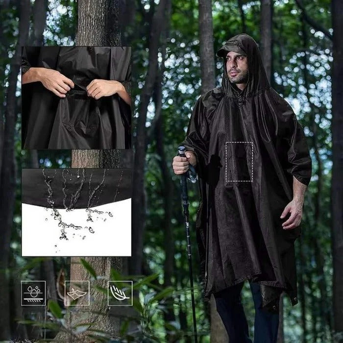 Rain Poncho for Outdoor Coverage - product detail 5