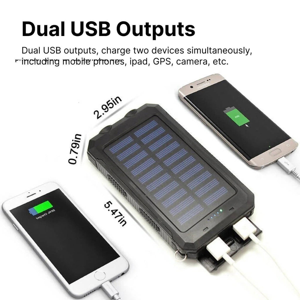 Solar Charger Waterproof Power Bank - product detail 11