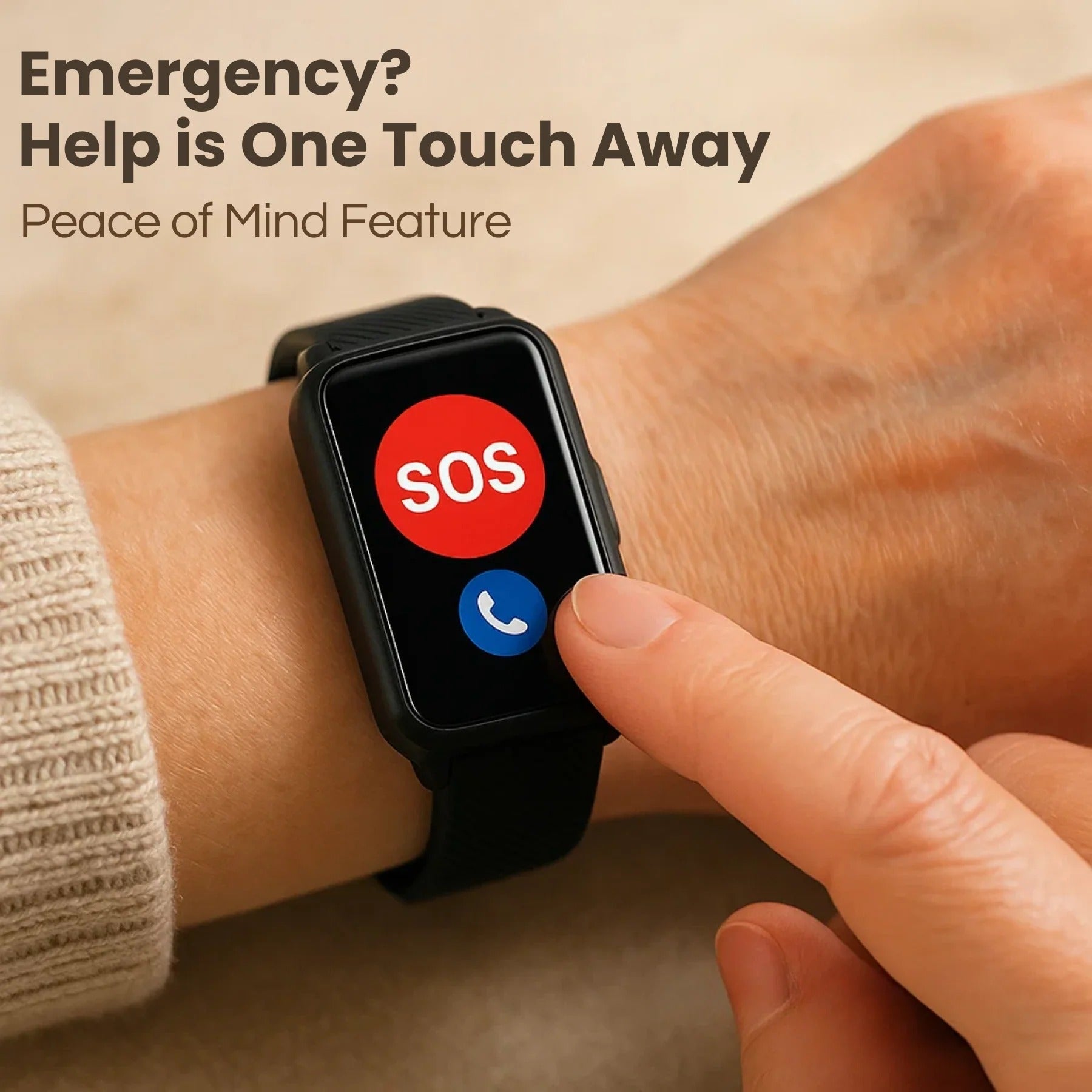 Fall Detection Smartwatch for Seniors - product detail 8