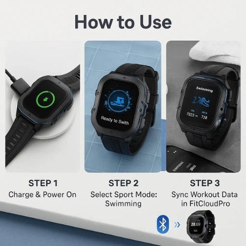 Waterproof Sports Watch - product detail 6