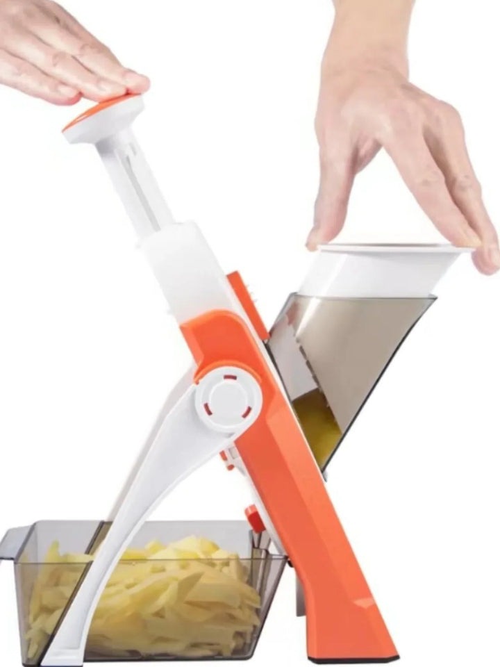 5-in-1 Vegetable Slicer with Collecting Tray - product detail 3
