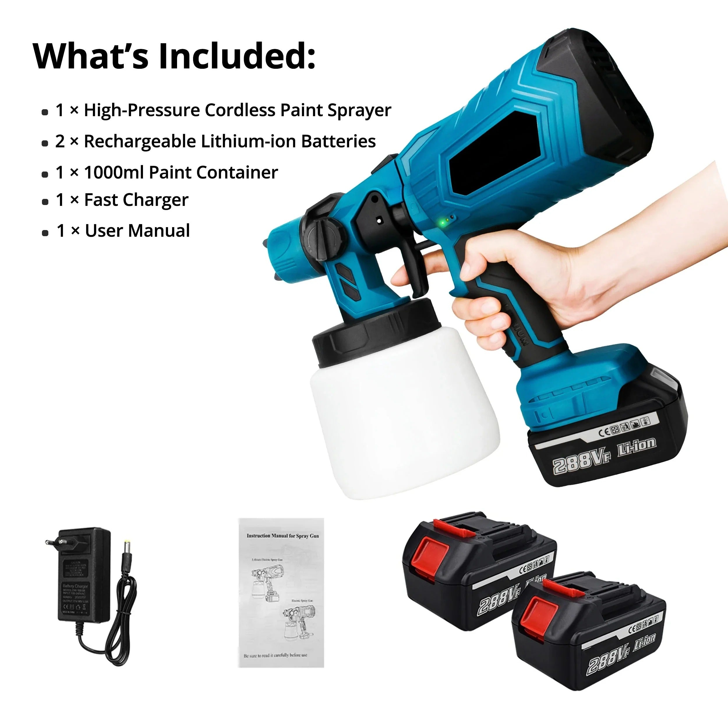 Cordless Paint Sprayer - product detail 10