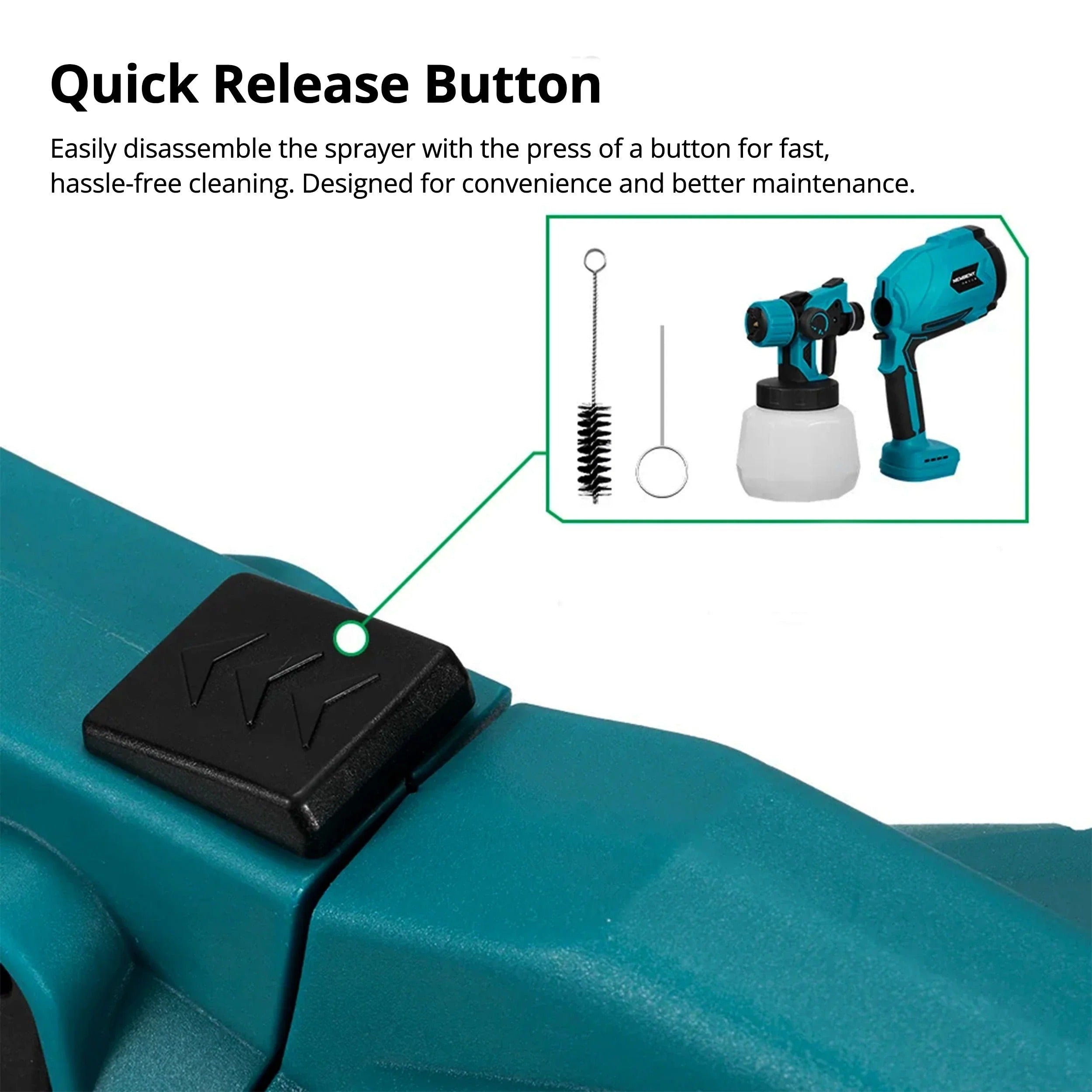 Cordless Paint Sprayer - product detail 9
