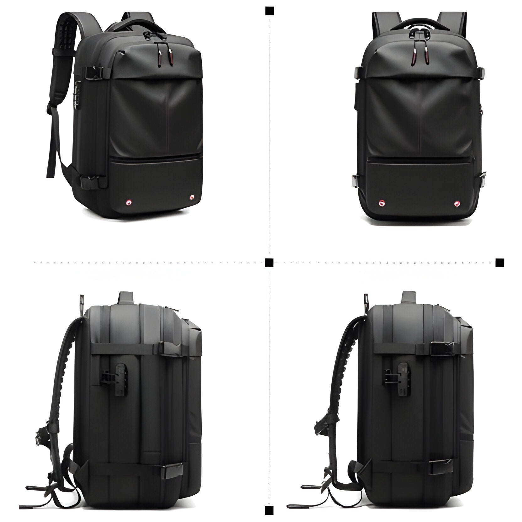 Structured Rucksack with Internal Compression System - product detail 8