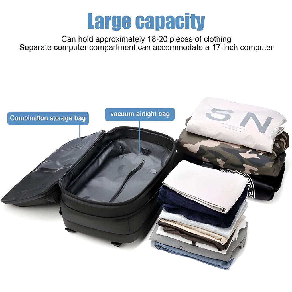 Structured Rucksack with Internal Compression System - product detail 15
