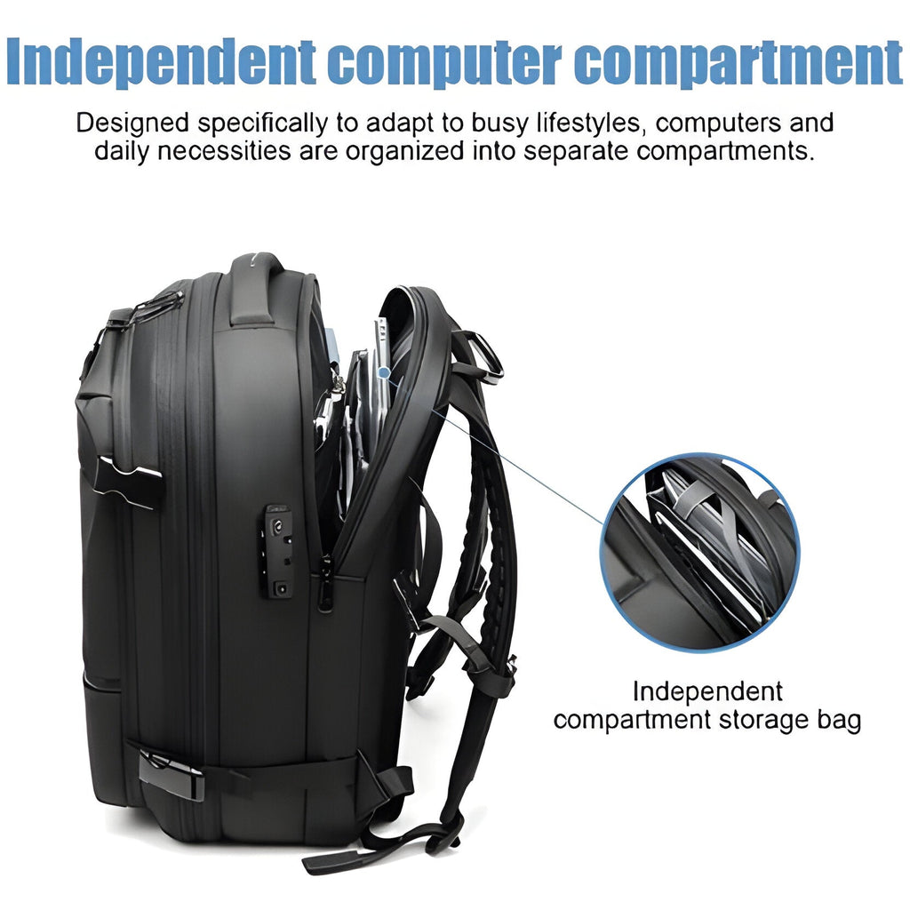 Structured Rucksack with Internal Compression System - product detail 14