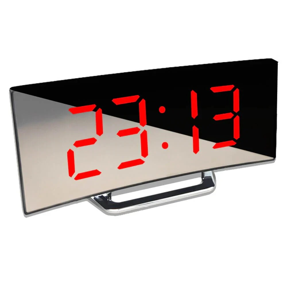 NOMOVA Modern Curved LED Digital Clock