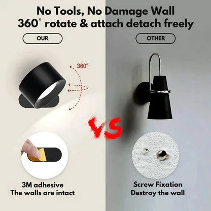 Rechargeable Wall Light with 360° Rotation - product detail 16