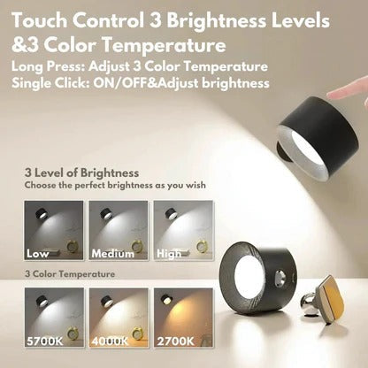 Rechargeable Wall Light with 360° Rotation - product detail 14