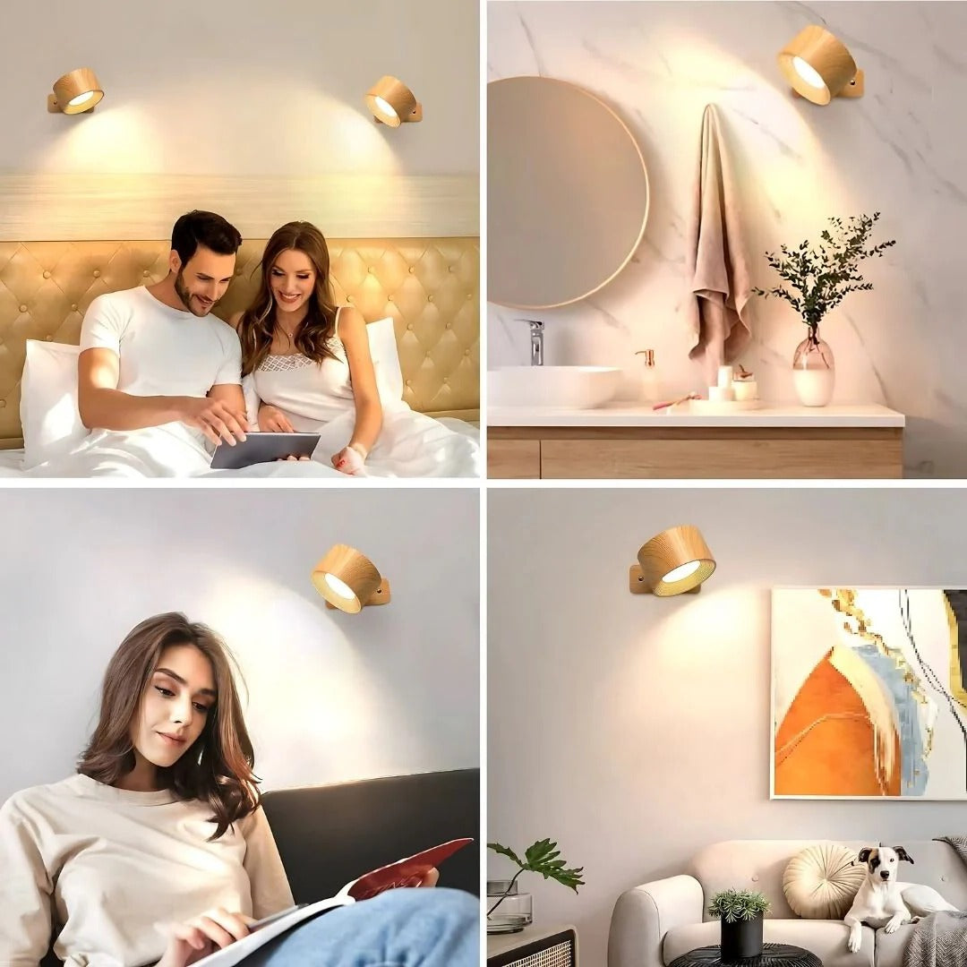 Rechargeable Wall Light with 360° Rotation - product detail 7