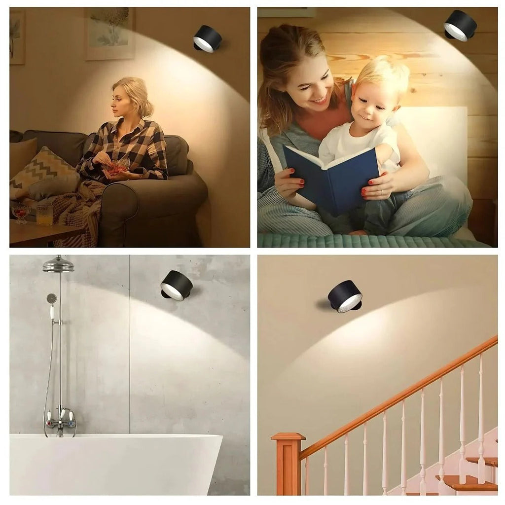 Rechargeable Wall Light with 360° Rotation - product detail 6