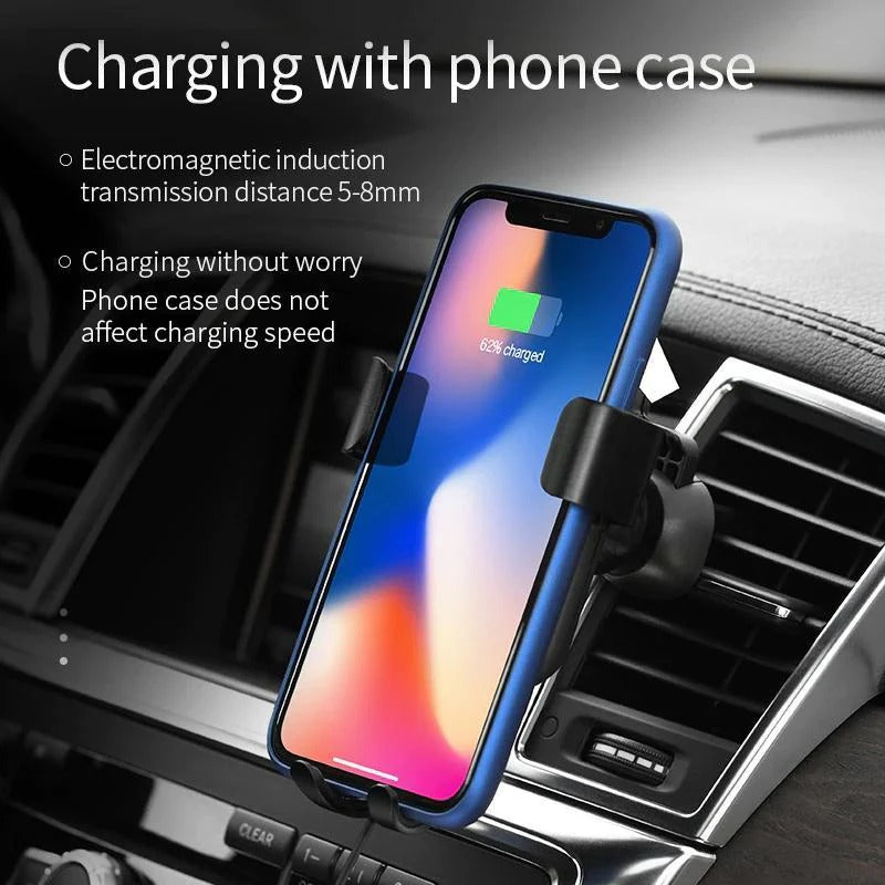 Auto Clamping Wireless Car Charger - product detail 5